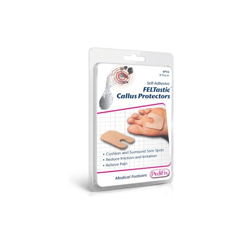 PediFix Felt Callus Protectors, 8-Count