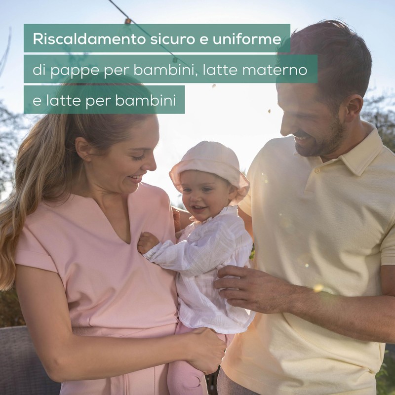 Beurer BY 52 Scaldabiberon e Scaldapappe 2in1 con Display Digitale,