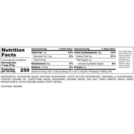 Willow St. Snacks Vegan Barbecue Mushroom Jerky, 2 oz Bag