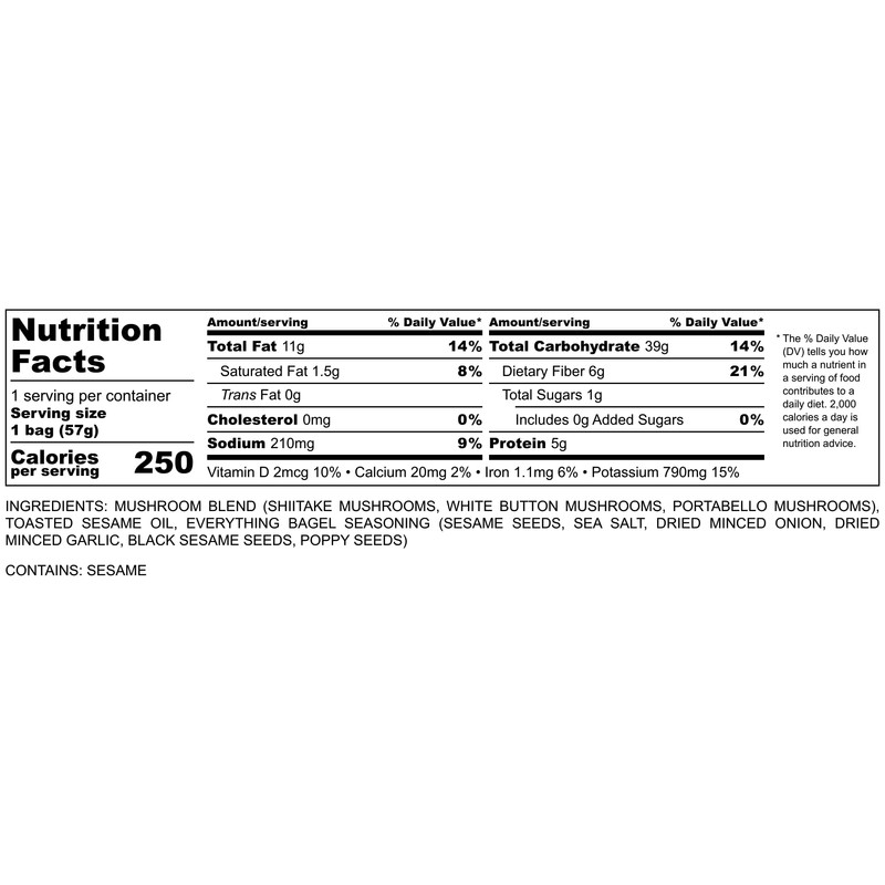 Willow St. Snacks Vegan Barbecue Mushroom Jerky, 2 oz Bag