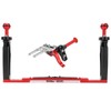 Dual Handle Tray Stabilizer Rig Diving Underwater Camera Housing Tray