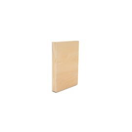 Small Birch Painting Panel 4 x 6 x 3/4-inch, Pack of 4 Wood Canvas Boards for Painting, Blank Signs for Crafts, by Woodpeckers