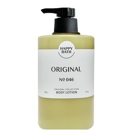 Happy Bath Original Collection Body Lotion Original 500g x 2 Fresh musk scent vegan slightly acidic / 해피바스 오리지널 컬렉션 바디로션 오리지널 500g 2개 상큼한 머스크향 비건 약산성
