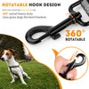 bvya 5.2-6 Ft Reflective Strong Bungee Dog Leash Retractable Shock
