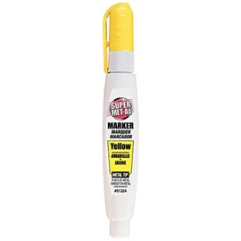 Super Met-Al 1296-1324 Squeeze Action Paint Marker, Yellow