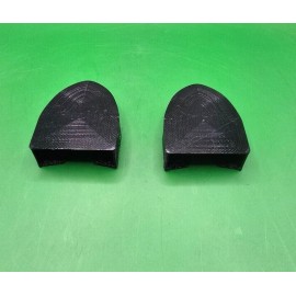 Inman Cessna 172 SeatBelt Bolt Attach Point Plastic Trim Seat Belt Cover Pair