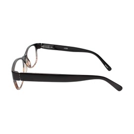 Calabria 4373CB Designer BiFocal Reading Glasses +3.50 Black Tortoise Women Bi-Focal Readers Cheater Eyeglasses w/Soft Case