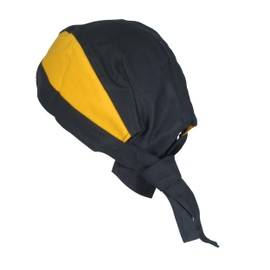 RIVERWELD Welding Cap Flame Retardant Fabric Pirate hat Black Yellow Color