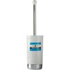 InterDesign 95621 White & Chrome York Toilet Bowl Brush