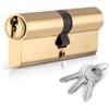 Brass 45/55 Euro Cylinder Door Barrel Lock with Anti-Bump and
