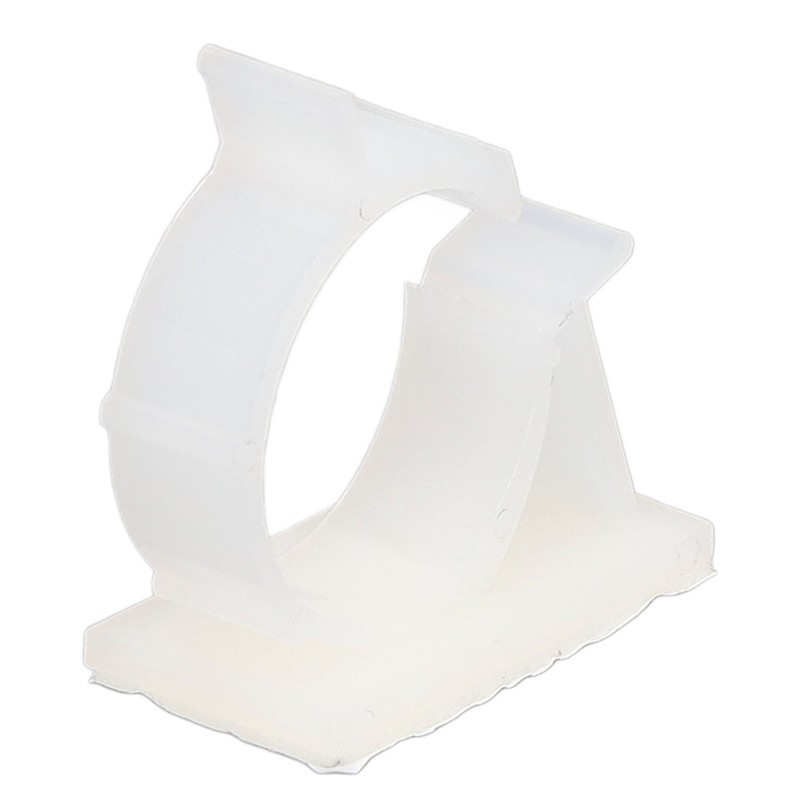100Pcs Cable Management Clip Adjustable Adhesive PA66 Nylon Cord Organizer