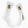 Huuraa Unisex Socks Squeaky Duck Police Comic Rubber Duck Gift