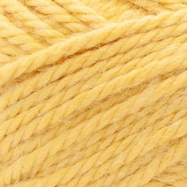 Lion Brand Yarn 843-157C Re-Spun Thick & Quick Yarn, Sunshine