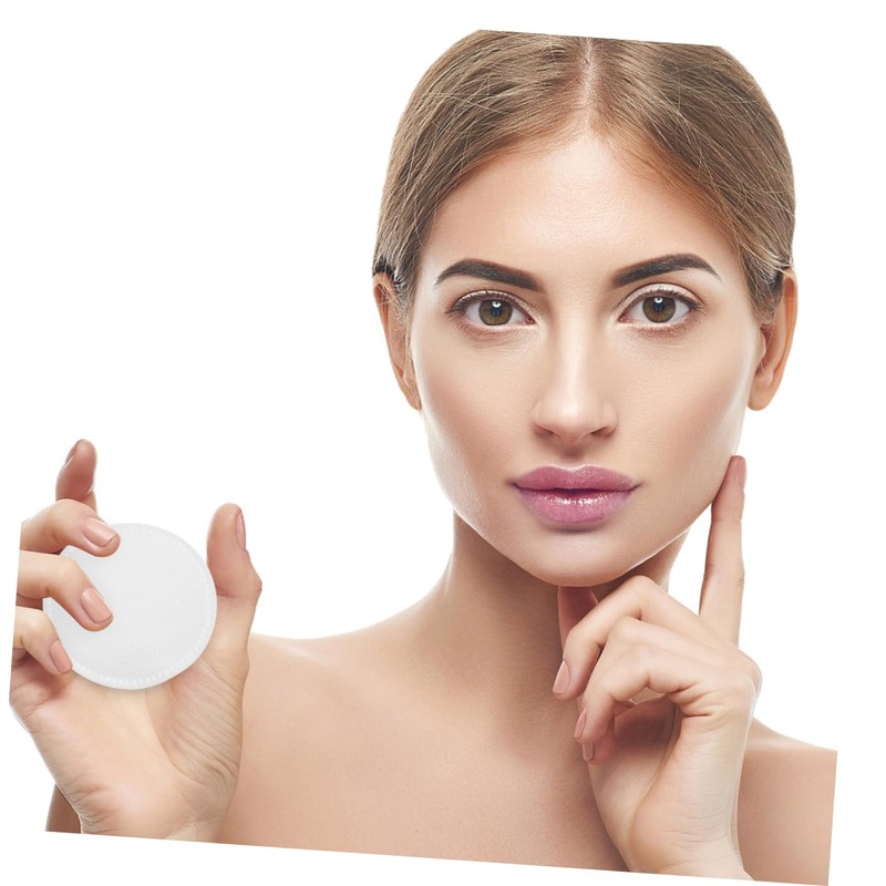 Baluue High Absorbency Round Makeup Remover Pads Pcs Pure Cotton