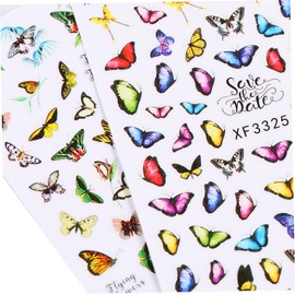 Vaguelly 8 Sheets Nail Art Stickers for Women DIY Delicate Manicure Decals with Unique Designs for Nail Decoration Easy to Apply Stunning Results