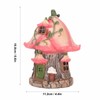 Gnome Fairy House Resin Dustproof Waterproof Garden Gnomes House Figurine