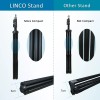 LINCO 90" Light Stand Tripod w Reflector Disc Holder Clip