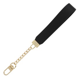 M-factory CECIL McBEE Genuine Hand Strap for Smartphones Short Strap Chain, Black