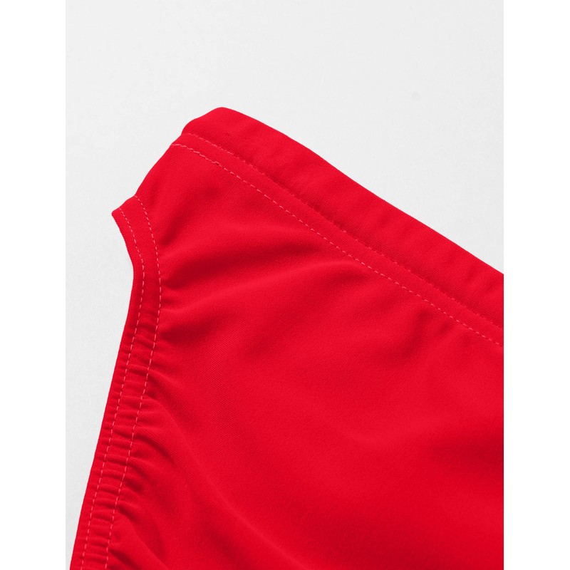 Haute Pression Boys Swim Briefs, red