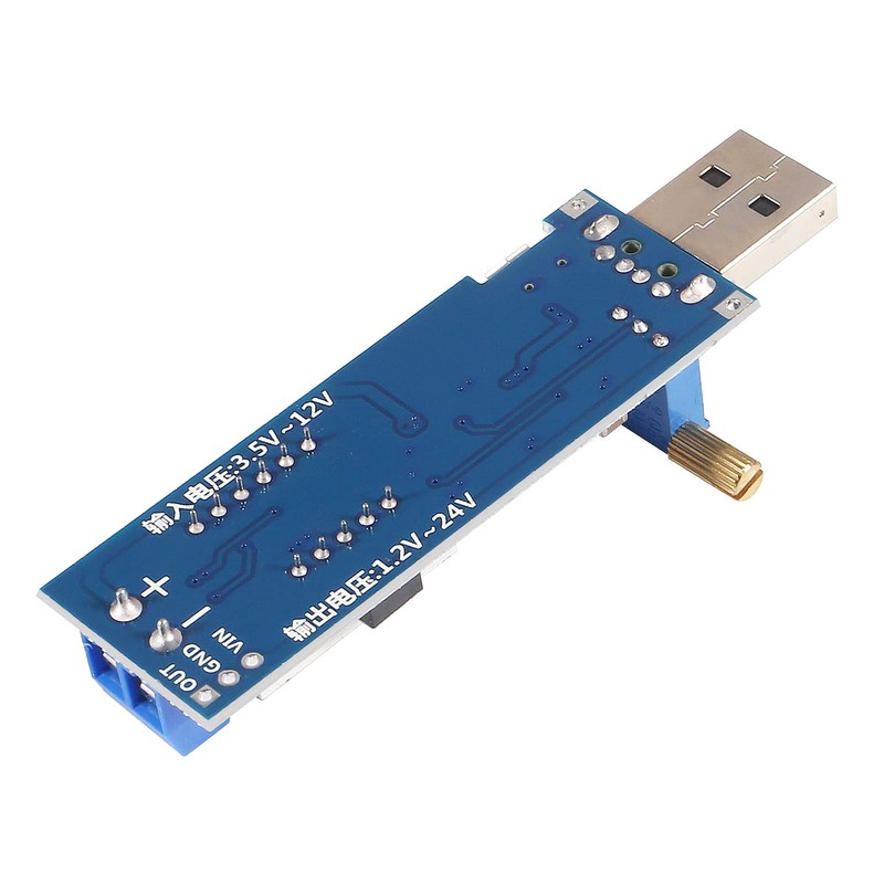AOICRIE 4 PCS USB Buck Boost Converter 3.5V-12V to 1.2V-24V