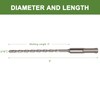 HLOFIZI 3/16" x 6" SDS Plus Hammer Drill Bits Masonry