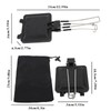 Sandwich Maker, Double Sided Camping Foldable Maker Nonstick Coating Hot
