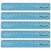 KUM AZ2290116-B Flexi Style Ruler 15 cm Blue Flexible Pack