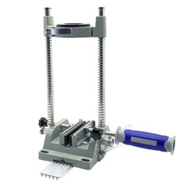 Tivoly EasyGuide DS300 XP 1110220007 Easy Guide Support DS300XP Suitable for Cordless Drills, Fast, Adjustable Drilling Angle, Tightening Vice and Integrated Suction System, Red Grey