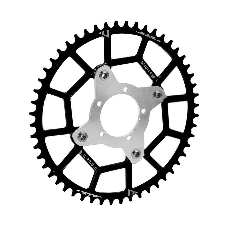 52T 104BCD Sprocket Spider Adapter Aluminium Alloy High Hardness Drive