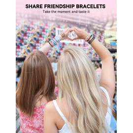 ARTDOT 1400 Pieces Letter Beads for Friendship Bracelets Making Kit, 28 Styles Assortment Jewelry Making Supplies Alphabet Beads Set with Cases Preppy Crafts Gifts for Teen Girls Ages 6 7 8 9 10 11 12