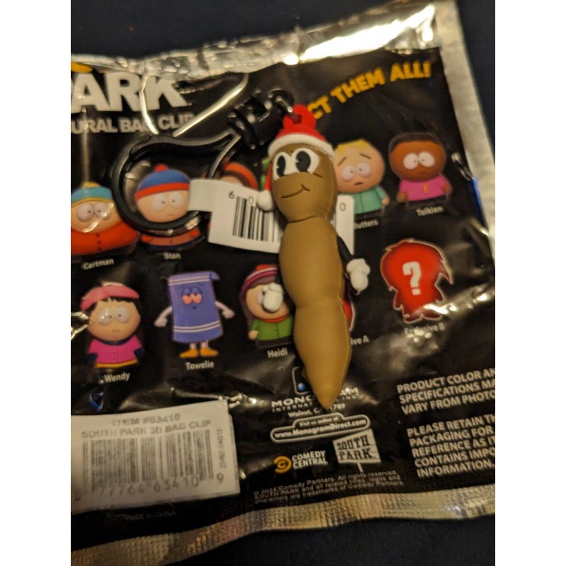 *Mr. Hankey The Christmas Poo* South Park Figural 3D Monogram