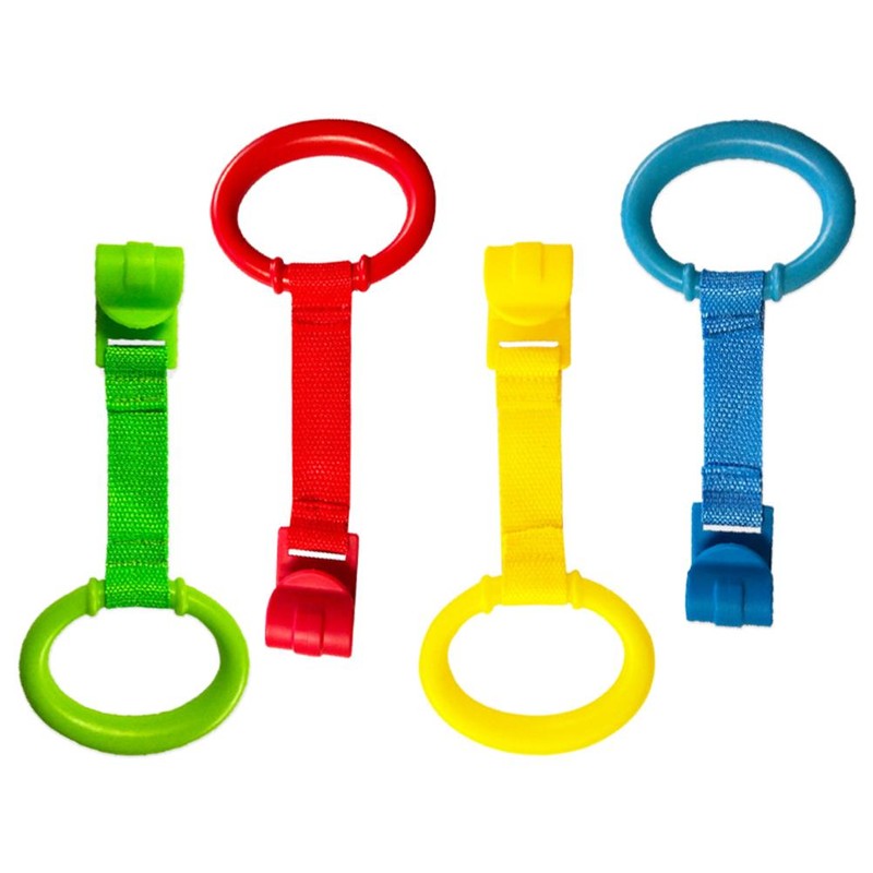 4 Pcs Baby Stand Up Walker Tool Rings Baby Pull
