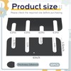 MorningRo 10 Pcs Door Hinge Shims Stainless Steel Metal Shims