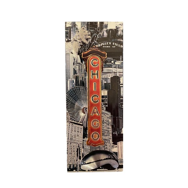 Chicago Theatre - State Street 2 Sided Magnet
