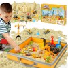 Billeeit Sand Construction Kit with Foldable 15 x 15 in