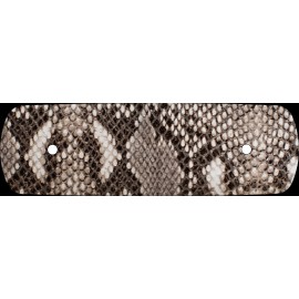 Kustom Cycle Parts Snake Skin Air Cleaner Insert. Replaces Stock Harley Davidson Insert M8