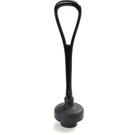 Carlisle 3643903 Ergonomic Power Plunger, 22" Overall Length, Polyethylene (PE), Black (Pack of 12)