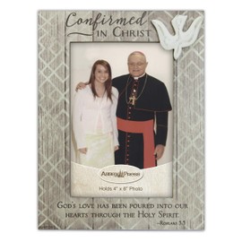 Abbey Gift (Abbey & CA Gift 8"x6" Confirmation Boxed Wood Frame W/Easel, 8" x 6" x 1" inches, Multi