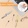 TZQFROCE Pack of 2 Fidget Spinning Pen Anti-Stress Spinning Pen