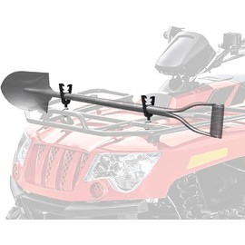 KEMIMOTO ATV Gun Mount, Gun Holder Hunting Gun Grips, Bow & Tools Rack with Rubber Straps Rhino Grip Compatible with ATV Mobility Scooter Hunting Bike Shooting Carts