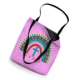 Easter He Is Risen Risen Indeed Womens Mens Tote Bag