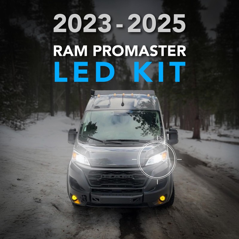 OpenGlass Van Mods Ram Promaster LED Headlight Kit - Models