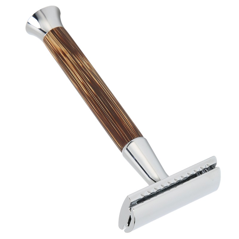 Safety Shaver Professional Double Edge Razor with Heavy Duty Long