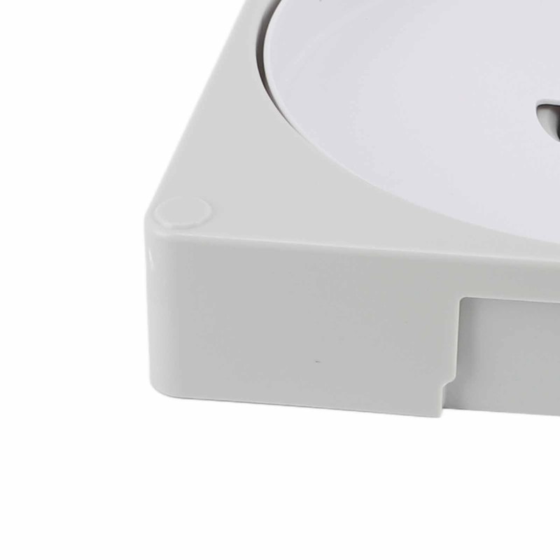 Shower Caddy Corner Rotate Wall Mount Easy Install Modern Plastic