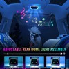 AMSPRAC Universal Car Rear Dome Light Replacement,Adjustable LED Ceiling Lamps