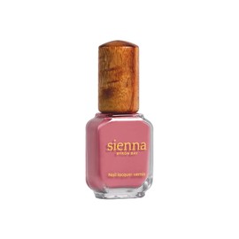 Sienna Byron Bay Blossom Mid-Tone Pink Natural Breathable Nail Polish, Non-Toxic, Long-Lasting, Vegan & Cruelty-Free, No Nano-Particles, 10ml – .34 fl oz.