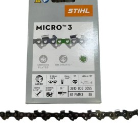 STIHL 3 PACK 61PMM3 55 Drive Links 3610 005 0055 PICCO Micro Mini 3 (PMM3)