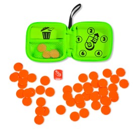 TOMY Games 5 UP Dice Game - The Push Your Luck Dice Game for Kid and Adult Games - Family Games and Stocking Stuffers for Kids - Fast Paced Dice for Christmas Games Family Game Night - 2 to 4 Players