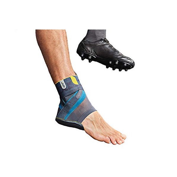Push Sports Ankle Brace Kicx - Easy-on Brace, Based on Pro Taping (Left Small)