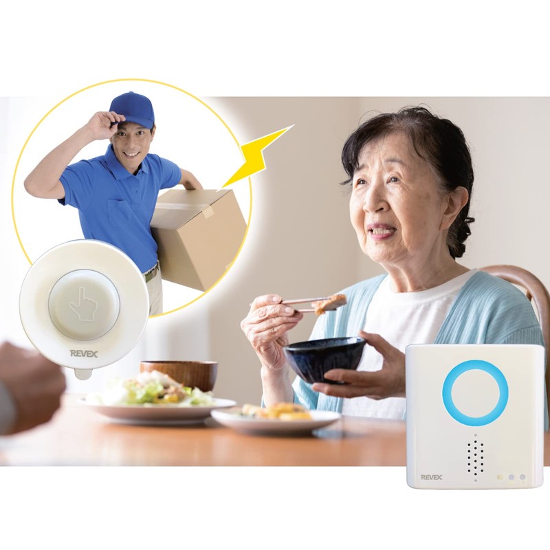 Revex XPN Series XPN700 Wireless Chime Receiver, For Additional Use,